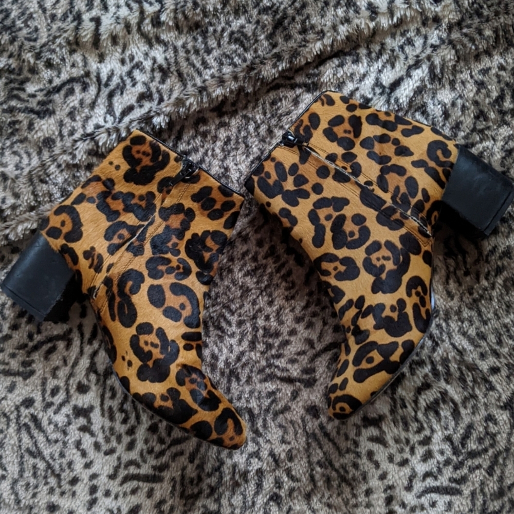 Leopard Booties - Picture 3 of 6